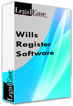 LegalEase Wills Register (Estates Administration Law)